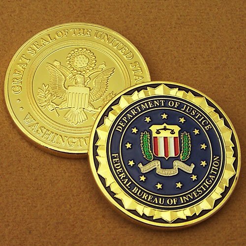 fbi blank badge