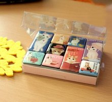 Cute Lancy Cat Fridge Magnet Free shipping (10 sets/lot)(China (Mainland))
