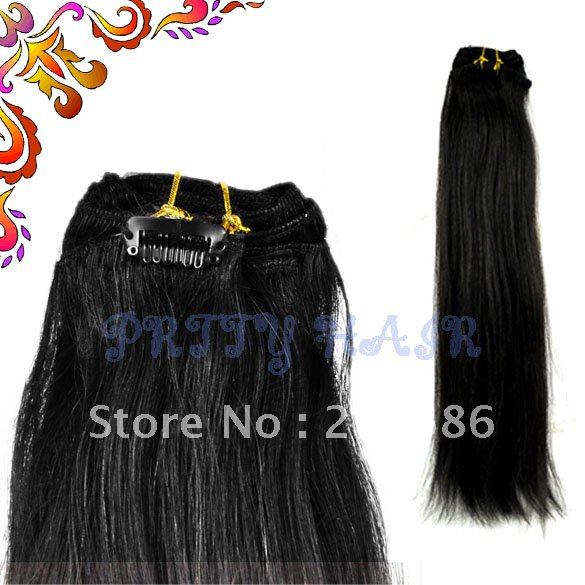 Shipping 20" 3pcs/Lot NEW FASHION Straight Clip in Remy Human Hair Shipping 20" 3pcs/Lot NEW FASHION Straight Clip in Remy Human Hair