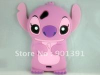 3D Stitch Silicone Cover Back Case for Sony Ericsson Xperia Arc S X12 ,free shipping 1pcs min order