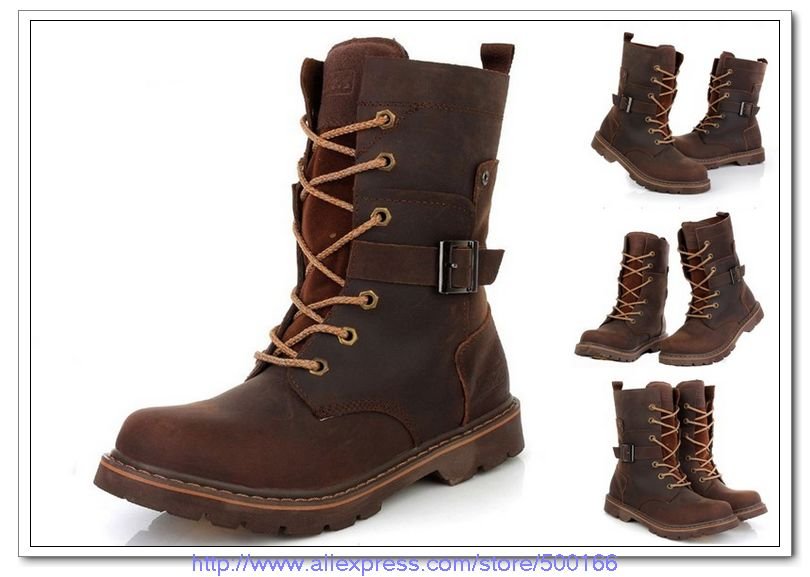 Mens Leather Winter Boots - Yu Boots