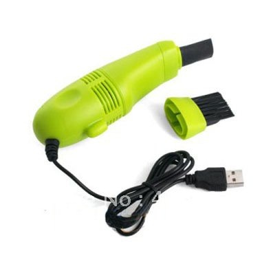 USB Vacuum Keyboard Brush Cleaner for PC Notebook Desktop Computer ...