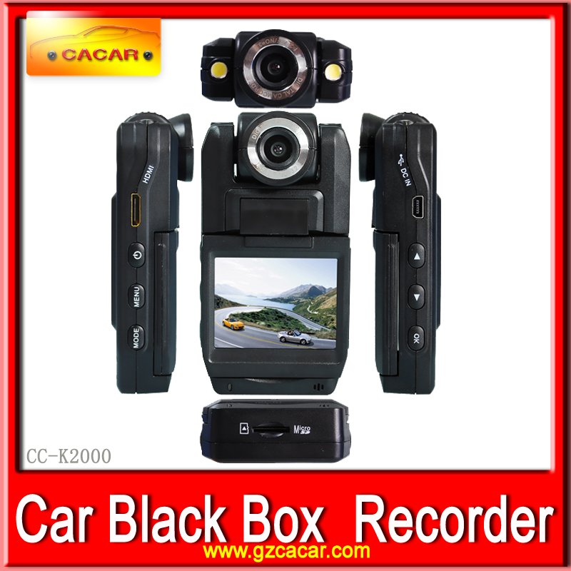 Hot!!! Top quality!!!Best selling!!! HOT!! 120 degree wide angle DVR car recording system(China (Mainland))