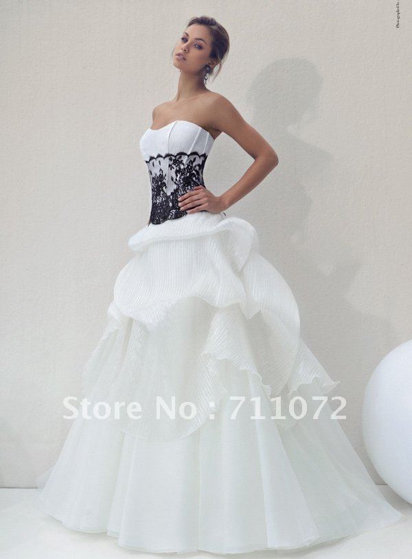 Black And White Ball Gown Wedding Dresses – images free download