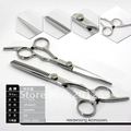 6 0 INCH Hair Scissors Shear Cutting and Thinning Scissors Family hair Scissors for kid HOT