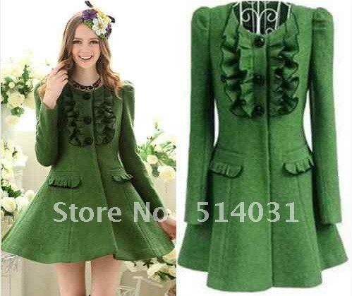 Green Coat For Women