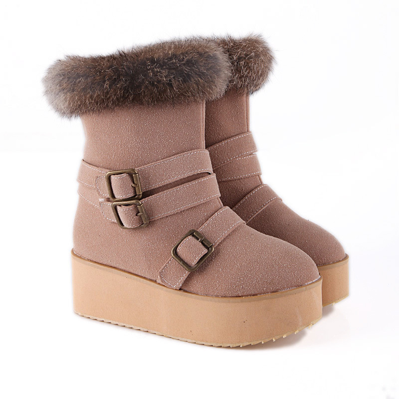 wedge winter boots