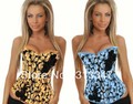 Blue pink color Charming black flowers strapless Corset Overbust body Bustier sexy lingerie party Corsets Free shipping 878
