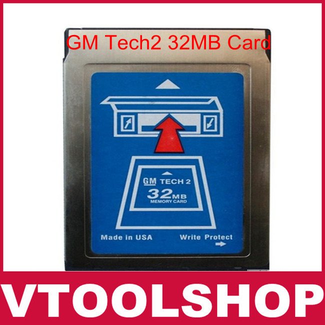 Big Promotion Price For Tech2 GM 32 MB Card (ISUZU,OPEL,SAAB,GM,SUZUKI) With DHL Free Shipping(China (Mainland))