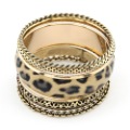 [Mix 15USD] Fashion trend mix match fashion vintage leopard print multi-layer bracelet