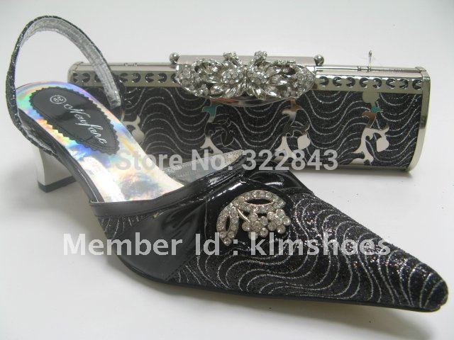 hot selling lady high heel shoes and bags
