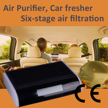 car air purifier GL 518 with ozone anion UV HEPA advanced car air filter technology