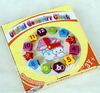 Best selling!! Educational wood puzzle Jigsaw Wooden Colorful clock PUZZLE wood toy Kids' gift Free shipping,1 PCS