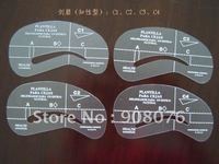 Best selling! Thrush card thrush plate make-up eyebrow template beauty makeup eyebrows shaper C1-C4 10SET Free shipping