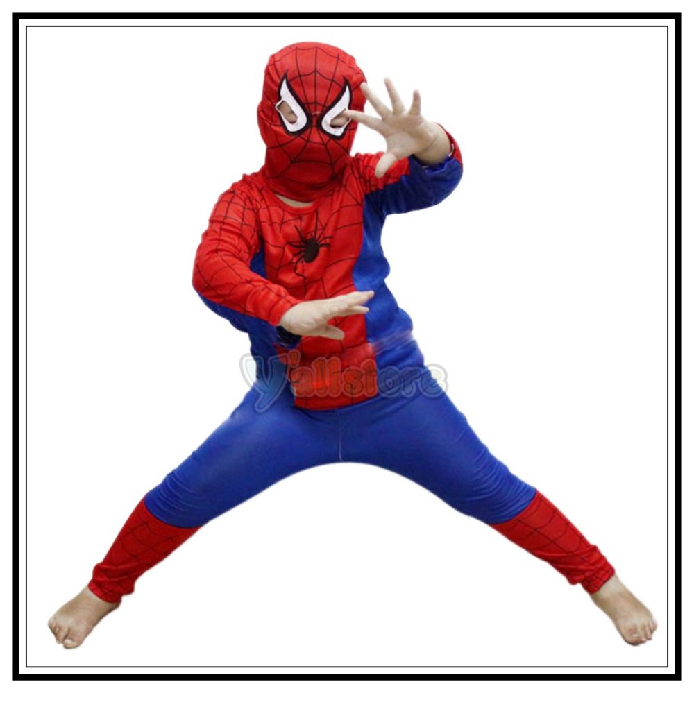 Blue Spiderman Costume