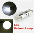LED BALLOON LAMP LED BALL LIGHT for Paper Lantern Balloon Floral Decoration LED Party Light for Balloon --WHITE(STATIC,NO FLASH)(China (Mainland))