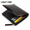 Hautton wallet male genuine leather cowhide multifunctional male wallet