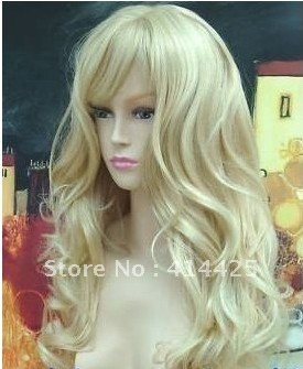Vocaloids Cosplay on Hot Sell  Vocaloid Mirror Music Lin Cosplay Short Blonde Wig W2020 In