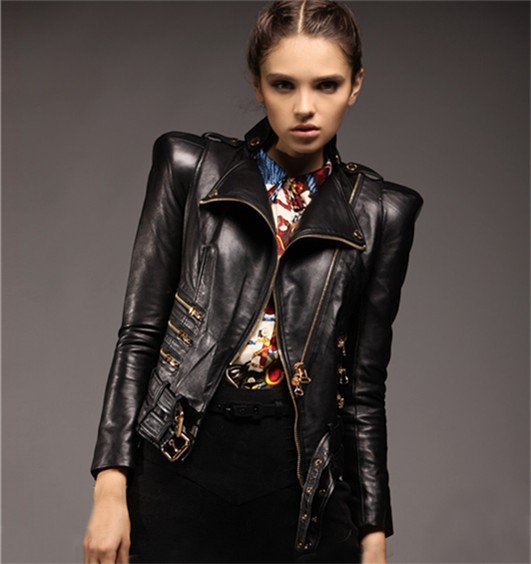 Genuine Leather Jacket Womens - Jacket