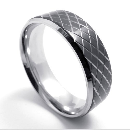 -NEW-Fashion-jewelry-316L-Titanium-Steel-RING-Wholesale-and-retail ...