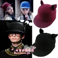 Free shipping!. Fashion 2012 street style small little demon cat ears pure woolen hat