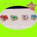 Stella- Cute Korean style animal earphone dust plug for 4S/4,4 colors,12pcs/lot,Support wholesale & retail