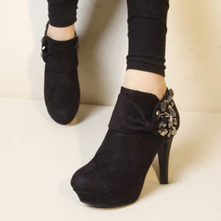 Women Ankle Boots Low Heel - Yu Boots