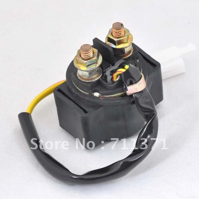 Starter solenoid clicking on motorcycle