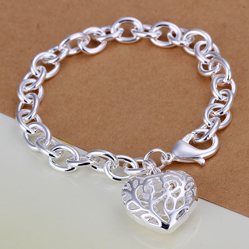 -925-Sterling-Silver-Bracelet-Can-Custom-Hand-Made-Bracelet-Wholesale ...