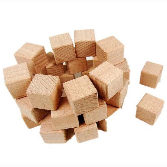 Wood Toy Building Blocks