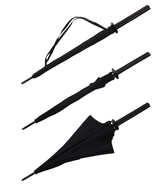 ninja sword black