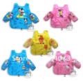 Wholesale children Hello Kitty waterproof aprons+cuff,multi cartoon images,Kid vest aprons+cuff,Bady draw clothe,Gowns 10set/lot