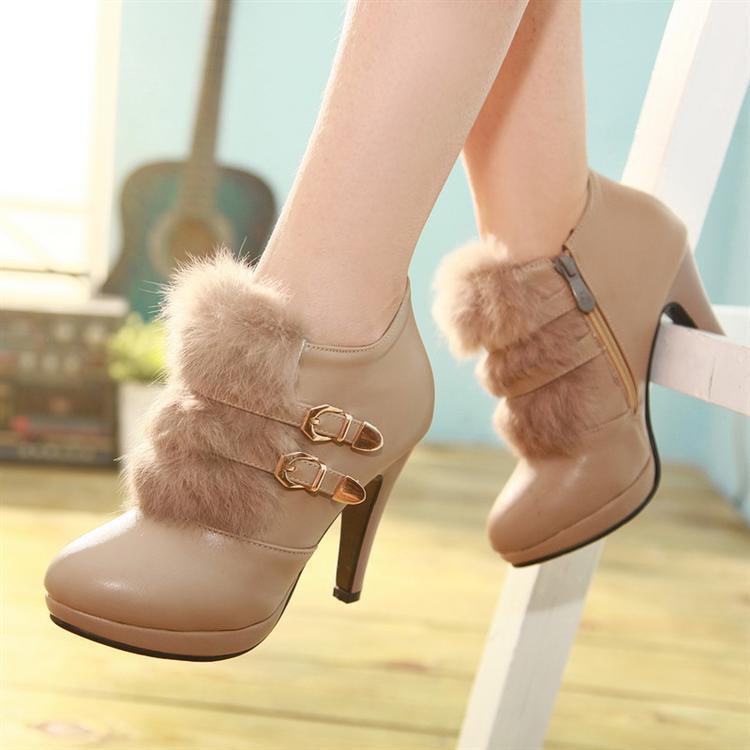 Gladiator style buckle women s shoes metal decoration autumn low top shoes sexy high heeled shoes