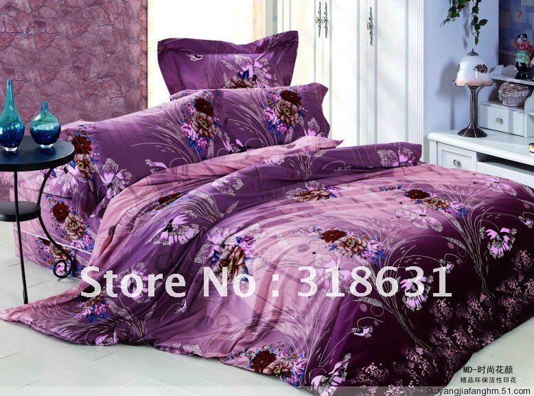 Shop Popular Purple Satin Bedding from China | Aliexpress
