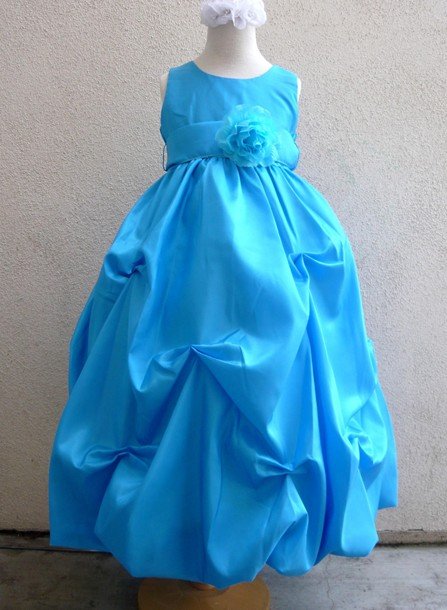 Vestidos De Niña En Azul Turquesa - Imagui