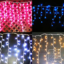 Led lights flasher mantianxing lighting string lighting Christmas decoration lamp 4 meters ice bar lamp(China (Mainland))