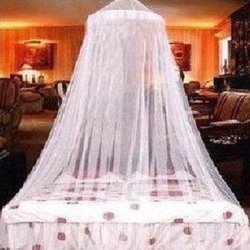 Bed Canopy Netting Curtain Dome Fly Mosquito Midges Insect Stopping Net Outdoor[01040151](China (Mainland))