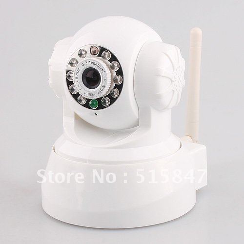Indoor PTZ Wireless Night Vision Network dome camera 3 6mm lens Smartphone supported cmos IP dome