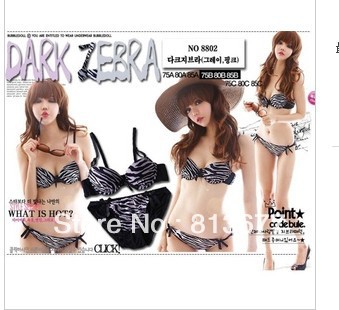 Free shipping!Lolita Style sexy bra set,super man's design, Fashion Cotton women's underwear(China (Mainland))