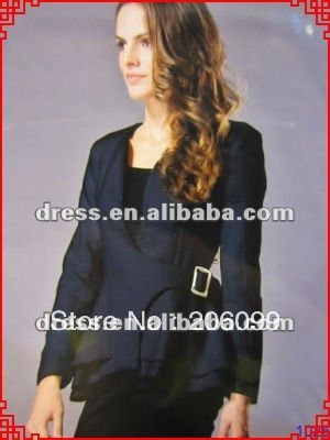 Ladies modern formal fashion design office wear 2012