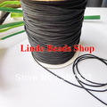free shipping 1mm thread cord shamballa rope black Waxed Bead Cord fit shamballa bracelet&necklace string 310 meter