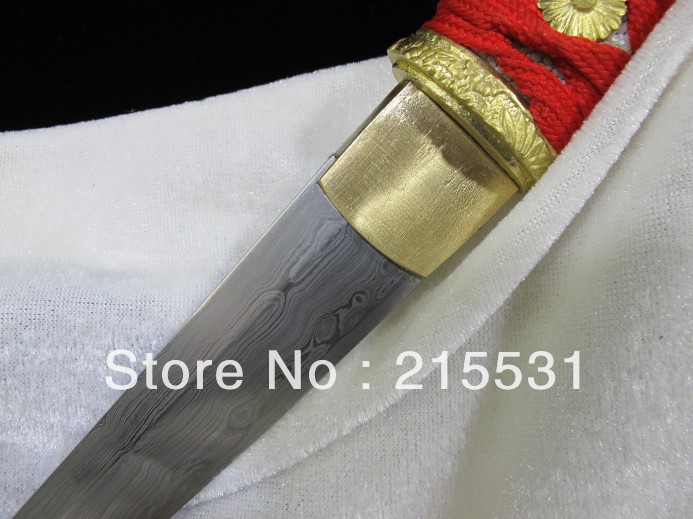 Longquan sword pattern steel knives film love Wu Jingyong man martial arts sword 