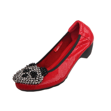 Creditably music sindler bliver a778 genuine leather women’s shoes female