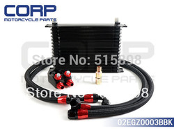 15 ROW OIL COOLER KIT TURBO /NA 240SX SILVIA SR20 S13 S14 S15 KA24 KA24DE SR(China (Mainland))
