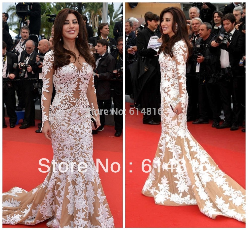 ... Prom Dresses Celebrity Evening dress Inspired By Najwa Karam TB 06