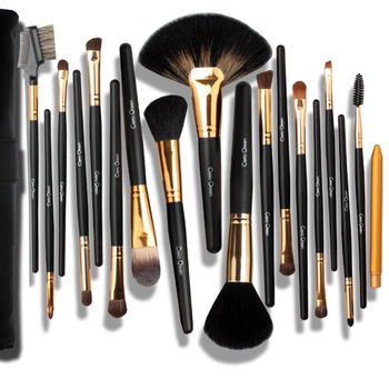  Makeup Brushes Brand on Brand High Quality Natural Horse Wool 18pcs Makeup Brush Set Cosmetic