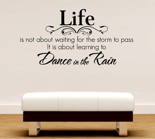 rain word art