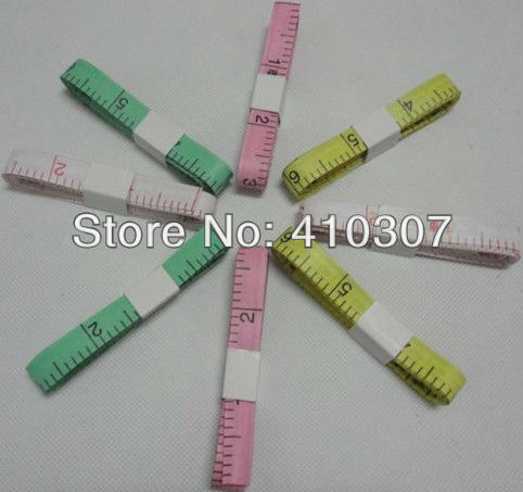 Tape Measurement Ruler Sewing Clothes Measure 150CM Convenient Tailor Dieting Measuring Tool New Arrival Freeshipping 60 pcs(China (Mainland))
