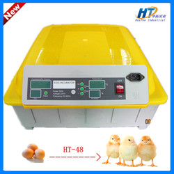 The Newest Full Automatic Small quail farming incuabtor HT-48(Have Gift for Costomers)(China (Mainland))