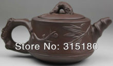 Promotion Free Shipping Purple Clay Plum Tea Pot Top Grade Purple Sand Teapot Zi Sha Tea